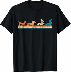 Retro Vintage Dachshund - Dog Owner Animal Lover Pet Trainer T-Shirt