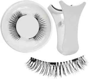 Reusable Magnetic Eyelashes Set Soft Magnetic Eyelashes Natural-Looking All-Day Wear Easy to Apply & No Adhesive Needed Perfect for Everyday Use & Special Occasions(MG2)