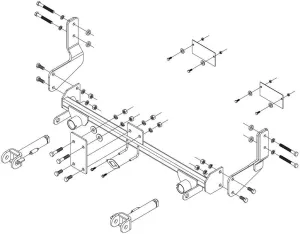 Roadmaster Inc 521882-5 Basepate for Mini Cooper