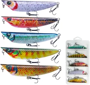 Robotic Fishing Lure, Upgrade 3D Bionic Swimming Bait for Freshwater & Saltwater, Fishing Gear Attracts Fishing Lures Walleye Trout Bass for Beginners, Amateurs and Professionals