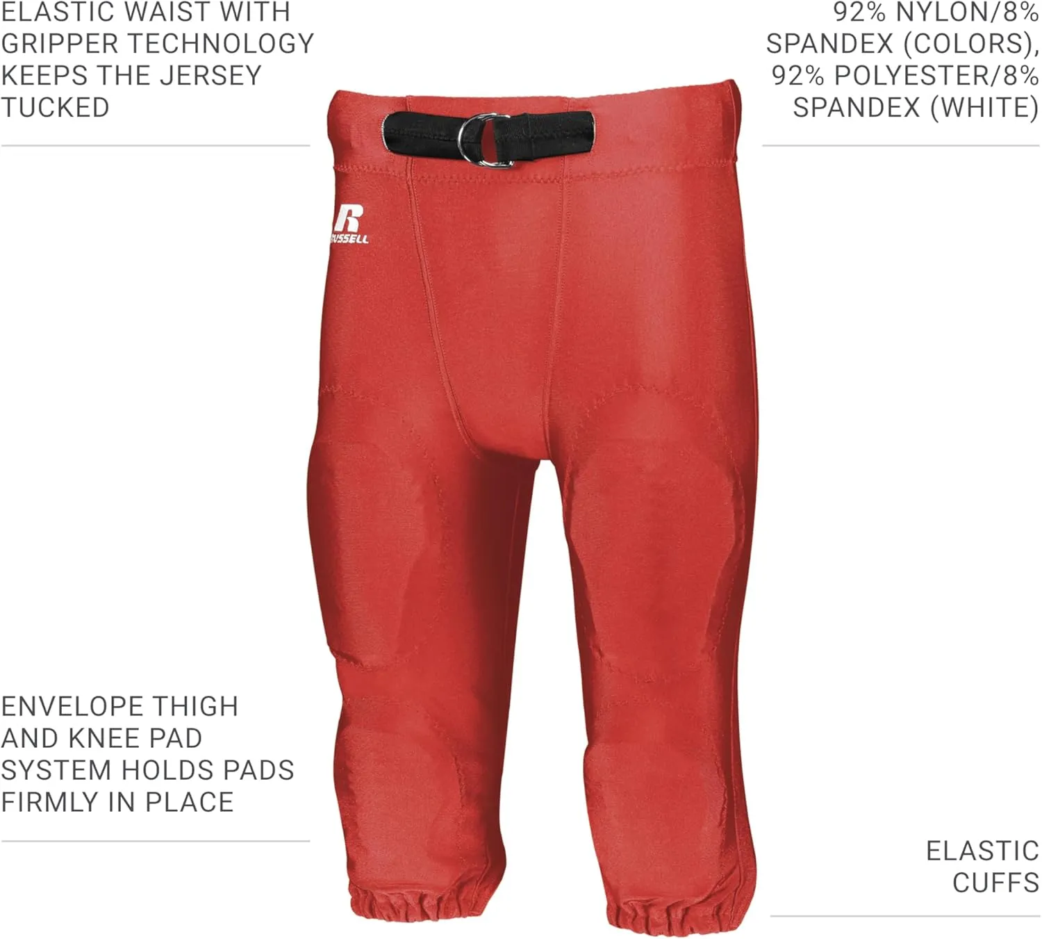 Russell Athletic Boys Youth Deluxe Game Football Pant