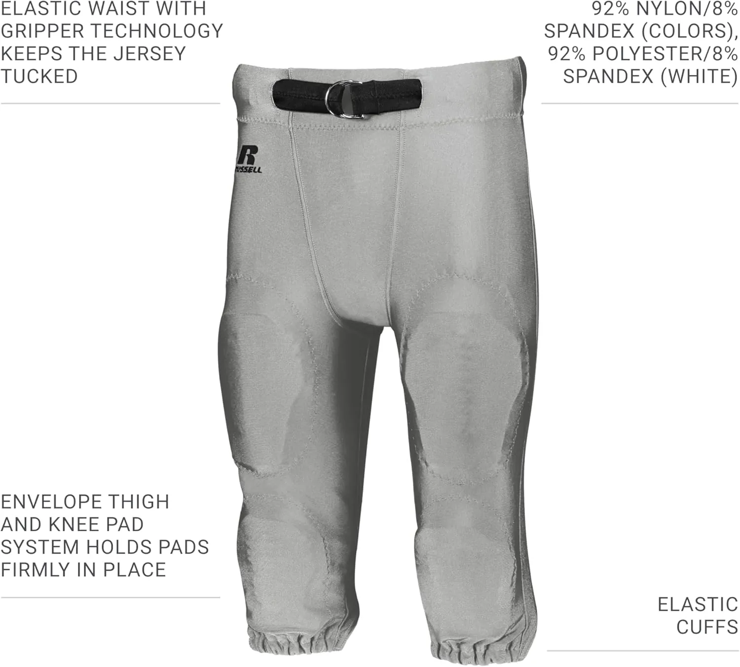 Russell Athletic Boys Youth Deluxe Game Football Pant