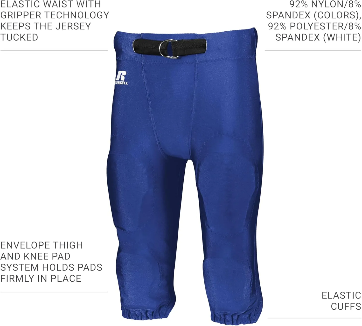 Russell Athletic Boys Youth Deluxe Game Football Pant