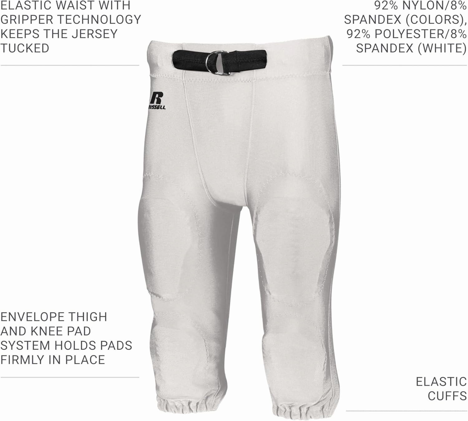 Russell Athletic Boys Youth Deluxe Game Football Pant