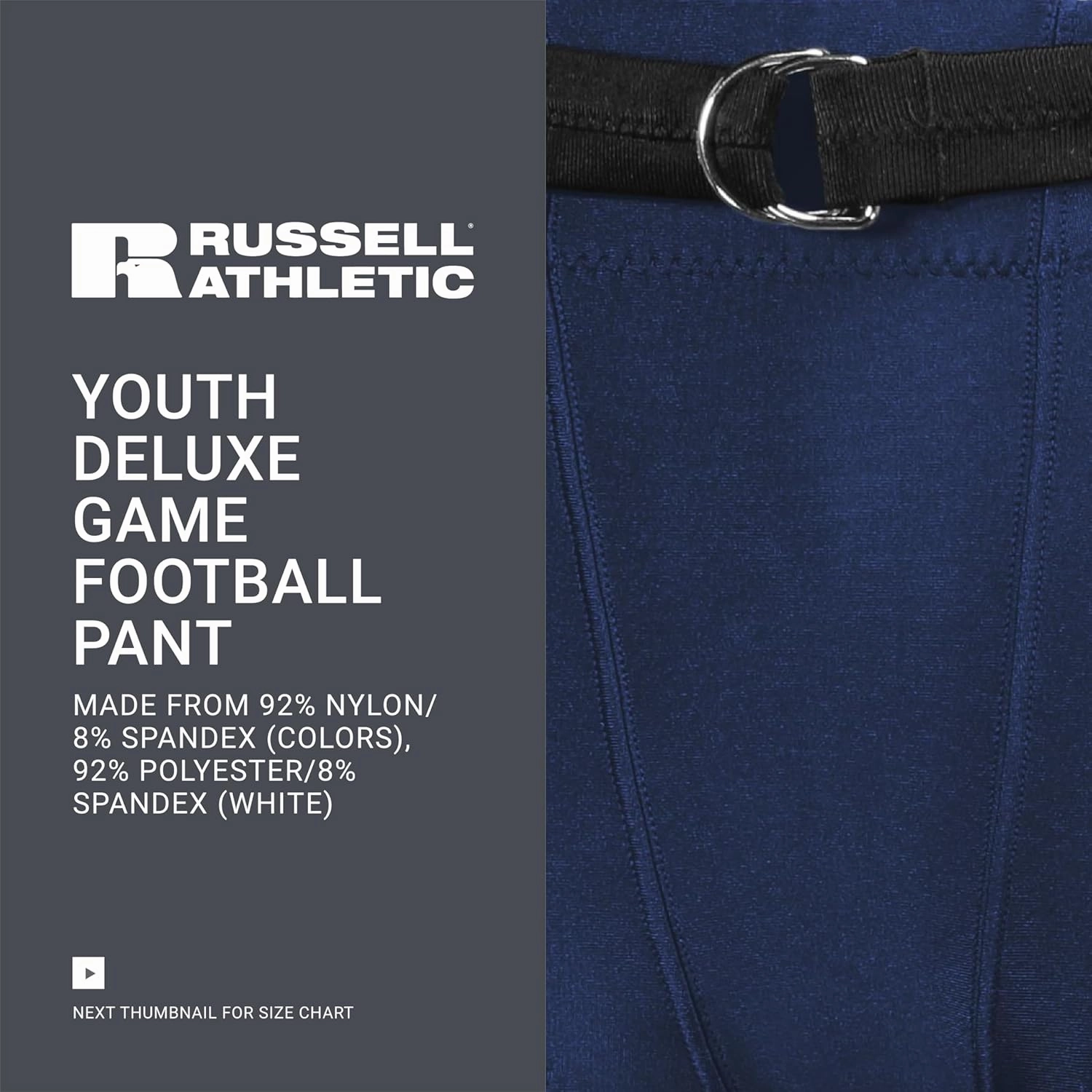 Russell Athletic Boys Youth Deluxe Game Football Pant