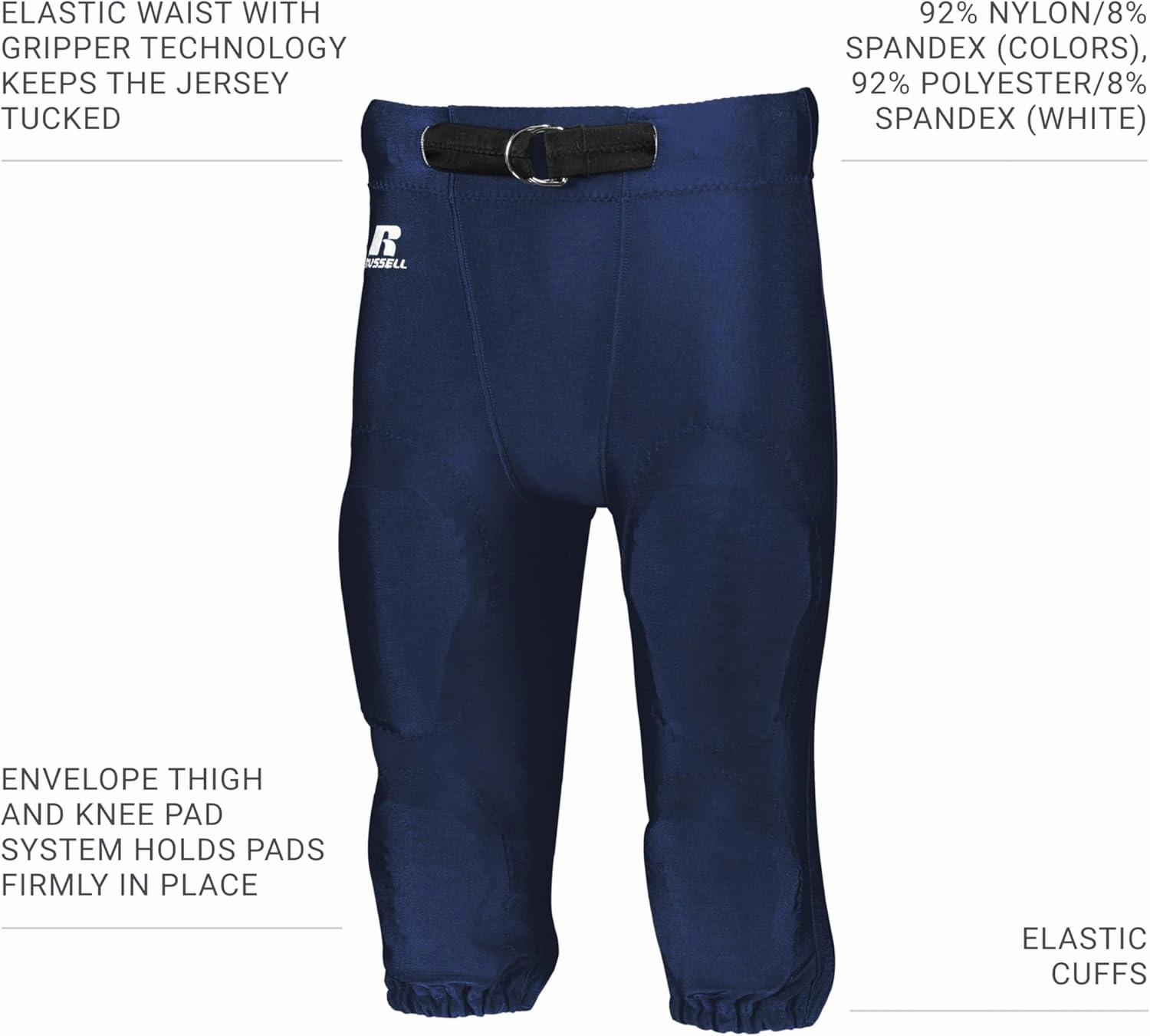 Russell Athletic Boys Youth Deluxe Game Football Pant