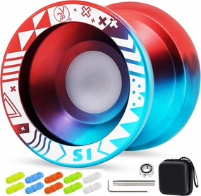 S1 Yoyo Professional Unresponsive Yoyo Bearing for Adults Advanced Player, 10 Strings, Case, Bearing Tool