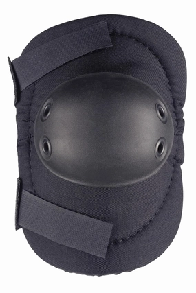 Safariland ALTA 53010.00 AltaFLEX Elbow Protector Pad, Black Cordura Nylon Fabric, AltaGrip Fastening, Flexible Cap, Round, Black (One Pair)