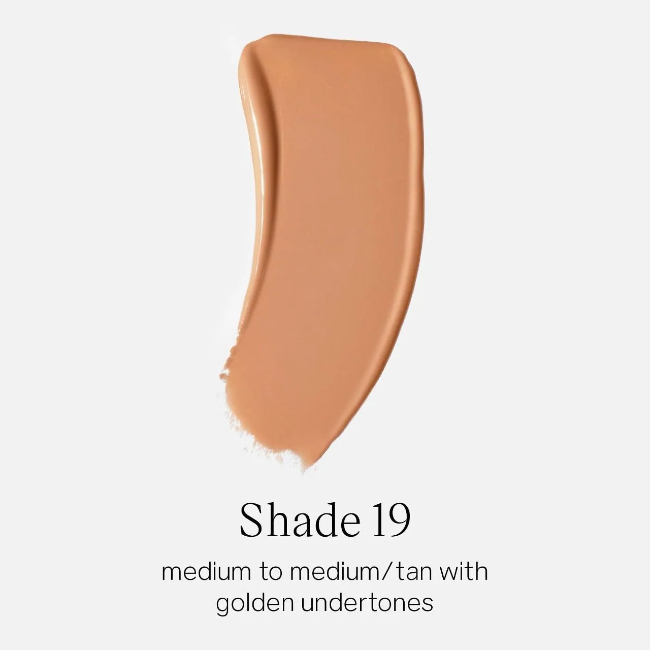Saie Glowy Super Skin Tint Liquid Foundation - Hydrating Serum Foundation with Lightweight, Medium Coverage - Formulated with Hyaluronic Acid to Hydrate, Brighten and Plump - Shade 19 (1.01 oz)
