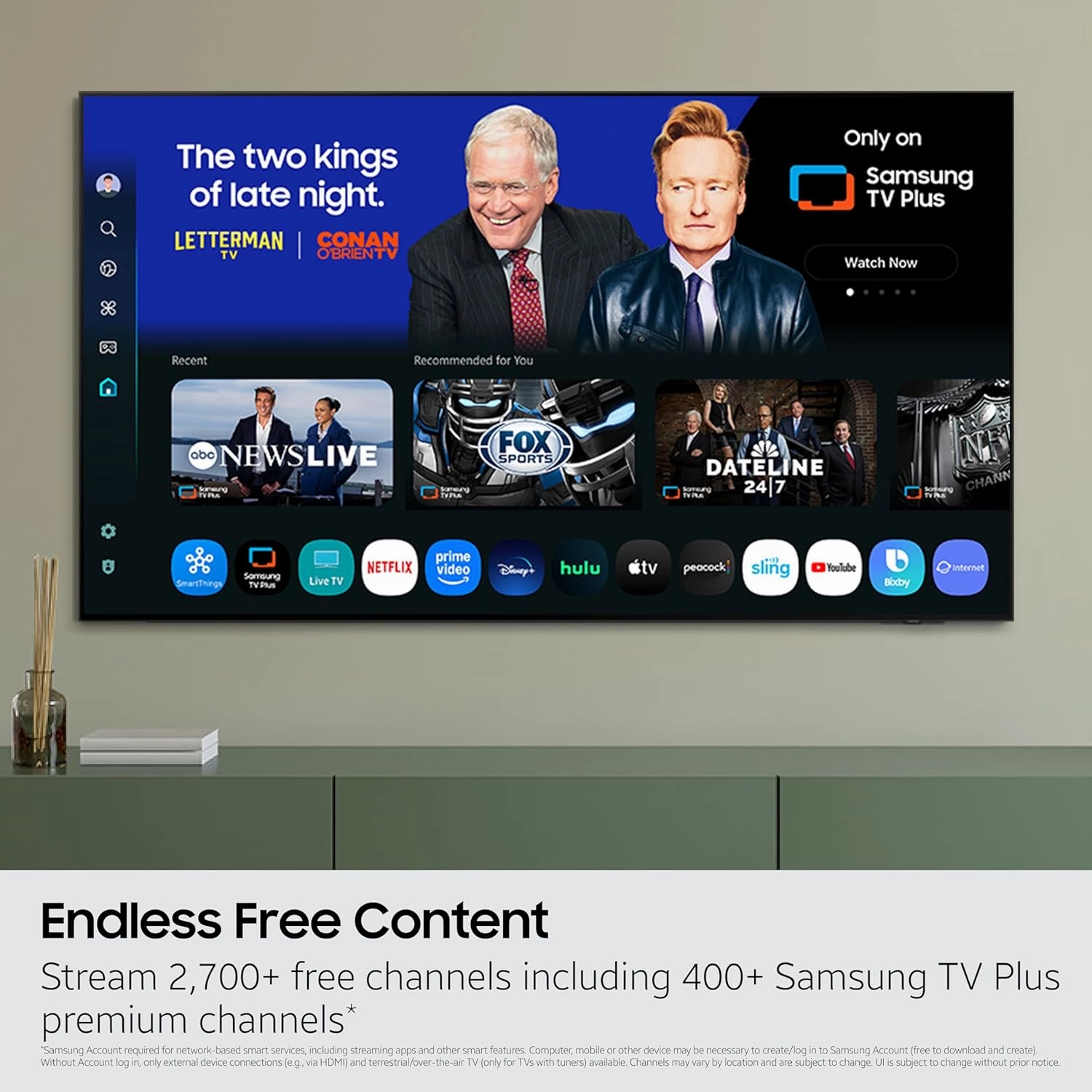 SAMSUNG 65-Inch Class Neo QLED QN990F 8K Mini LED Smart TV (2025 Model) NQ8 AI Gen3 Processor, 8K AI Upscaling Pro, Wireless One Connect, Glare Free, Samsung Vision AI, Alexa Built-in