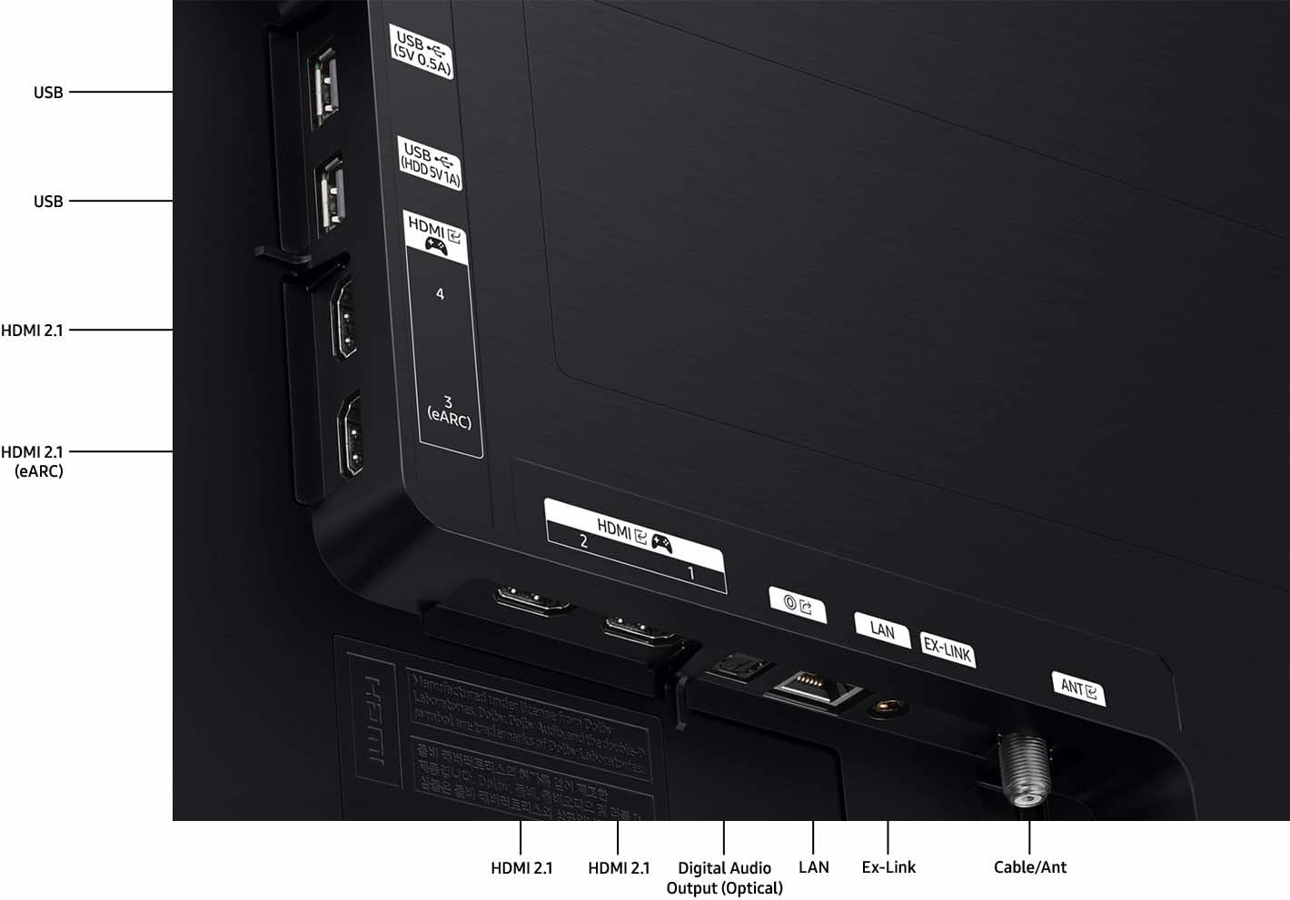 SAMSUNG 65-Inch Class OLED 4K S95D Series HDR Pro Smart TV w/Dolby Atmos, Object Tracking Sound , Motion Xcelerator, Real Depth Enhancer, 4K AI Upscaling, Alexa Built-in (QN65S95D, 2024 Model)
