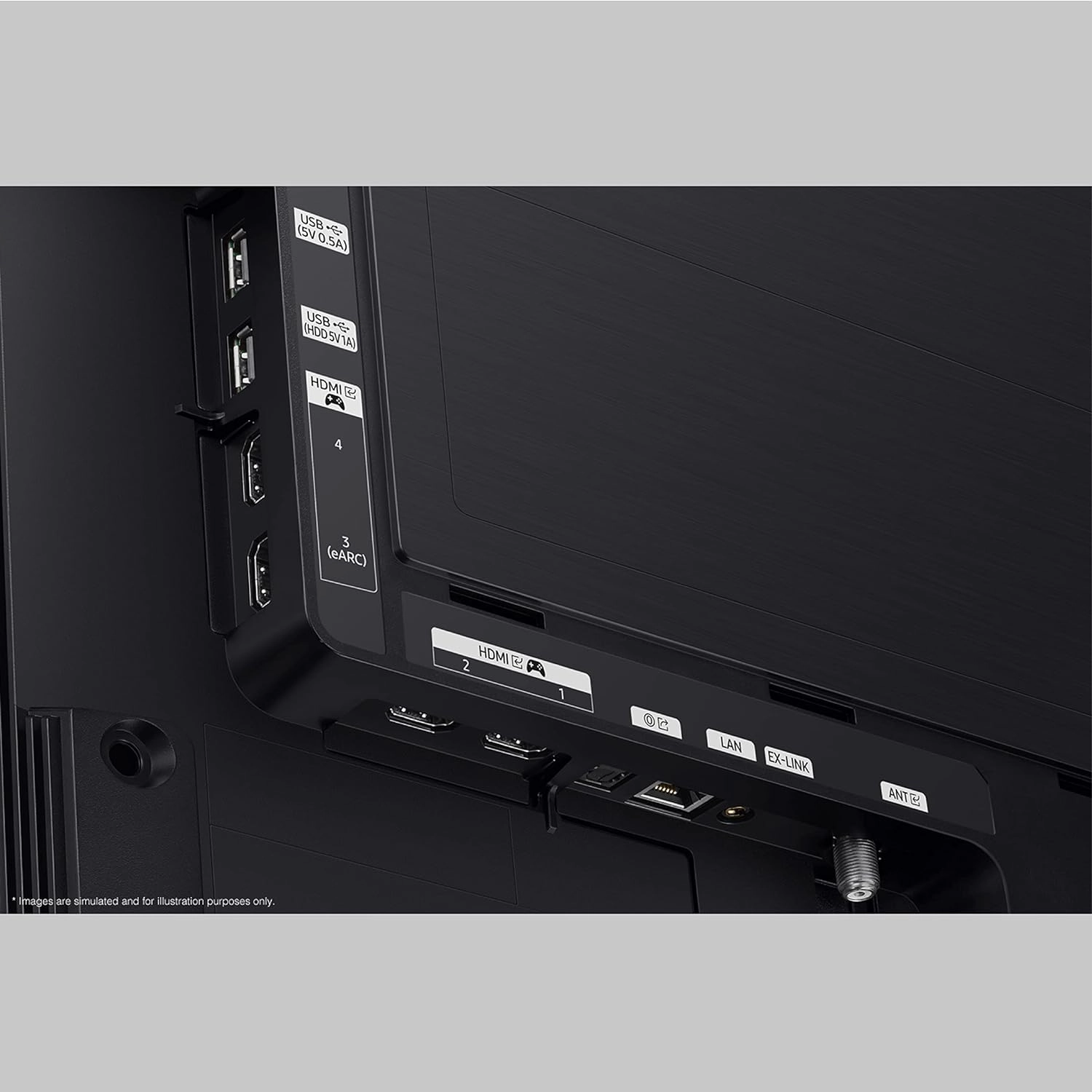 SAMSUNG 77-Inch Class OLED 4K S90C Series Quantum HDR, Dolby Atmos Object Tracking Sound Lite, Ultra Thin, Q-Symphony 3.0, Gaming Hub, Smart TV with Alexa Built-in (QN77S90C, 2023 Model)