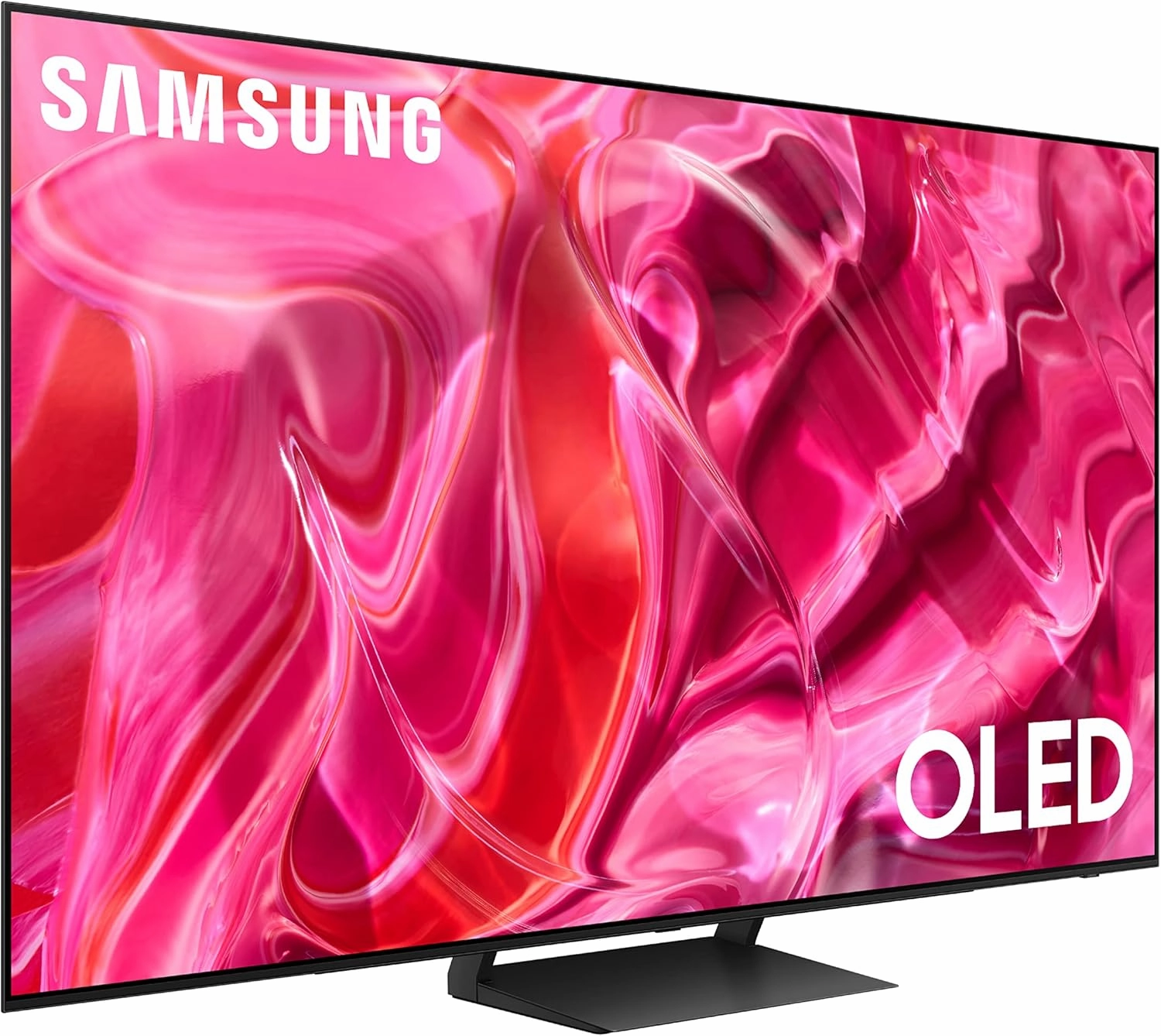 SAMSUNG 77-Inch Class OLED 4K S90C Series Quantum HDR, Dolby Atmos Object Tracking Sound Lite, Ultra Thin, Q-Symphony 3.0, Gaming Hub, Smart TV with Alexa Built-in (QN77S90C, 2023 Model)