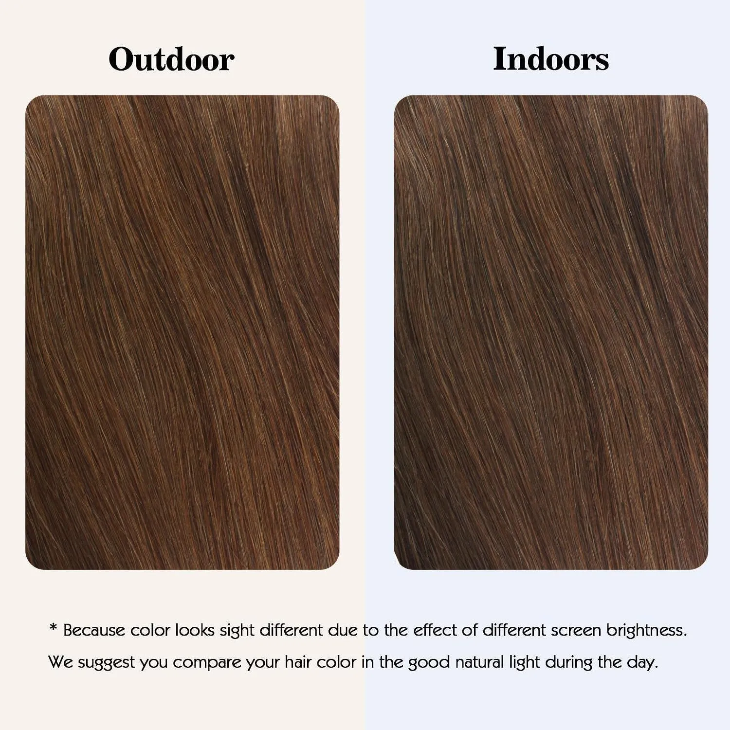 Sassina Invisible Wire Hair Extensions Real Human Hair with Transparent Wire Adjustable Size Secure Clips Natural Straight Secret Miracle Hairpiece, #4 Medium Brown 18 Inch 80 Gram