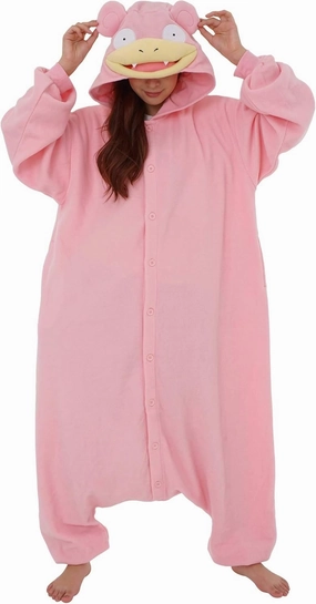 SAZAC Kigurumi - Pokemon - Slowpoke - Onesie Jumpsuit Halloween Costume
