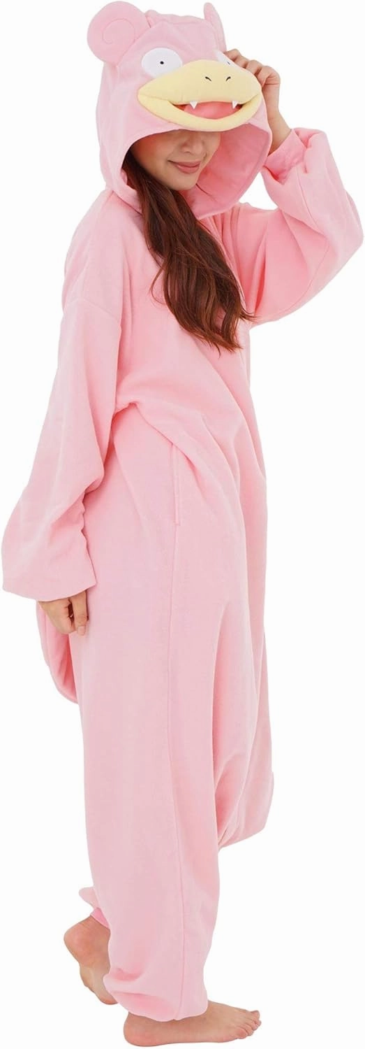 SAZAC Kigurumi - Pokemon - Slowpoke - Onesie Jumpsuit Halloween Costume