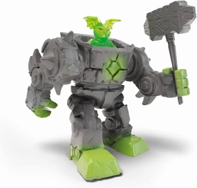SCHLEICH 42547 Toy Figure - Eldrador Mini Creatures Stone Robot (Eldrador Creatures), Mix