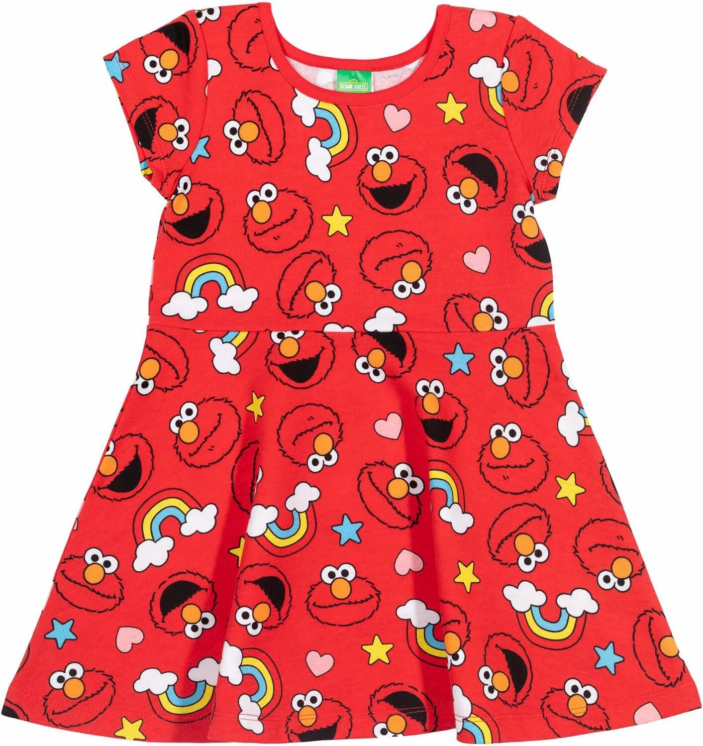 Sesame Street Dress and Scrunchie Infant to Little Kid Sizes (12 Months - 7-8)
