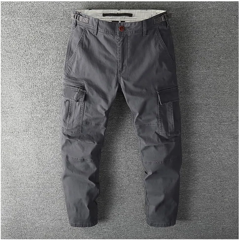 SINAIRSOFT Men's Cargo Camo Pants,BDU Milliary Wild Casual Trousers,Hiking Ripstop Pants with Multi Pockets