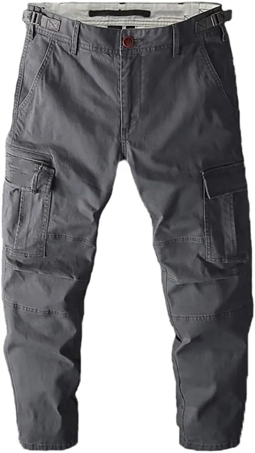 SINAIRSOFT Men's Cargo Camo Pants,BDU Milliary Wild Casual Trousers,Hiking Ripstop Pants with Multi Pockets