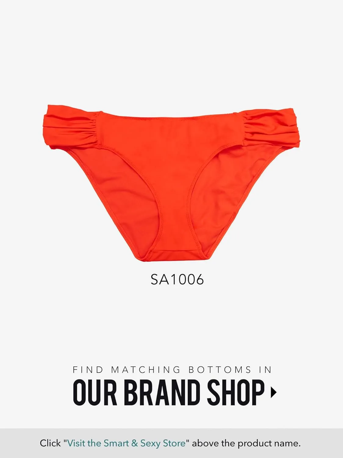Smart & Sexy Women's Swimwear Underwire Bikini Top – Lightly Lined for Comfort and Shape