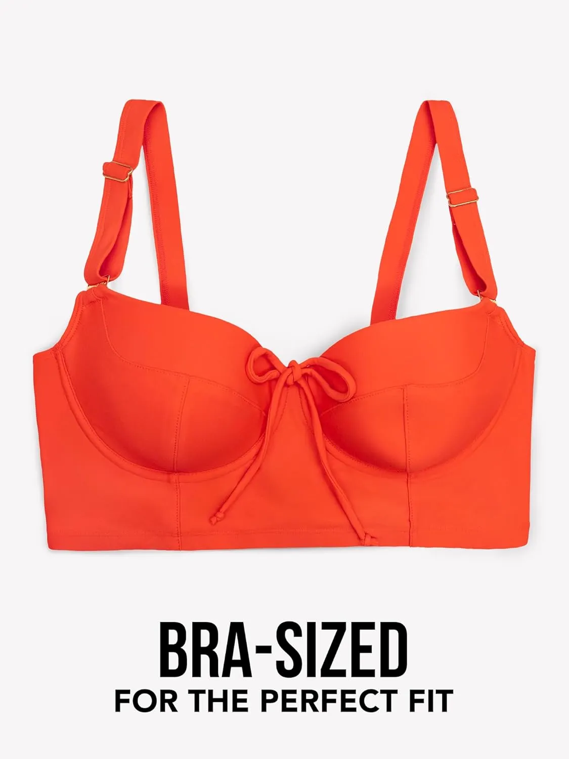 Smart & Sexy Women's Swimwear Underwire Bikini Top – Lightly Lined for Comfort and Shape
