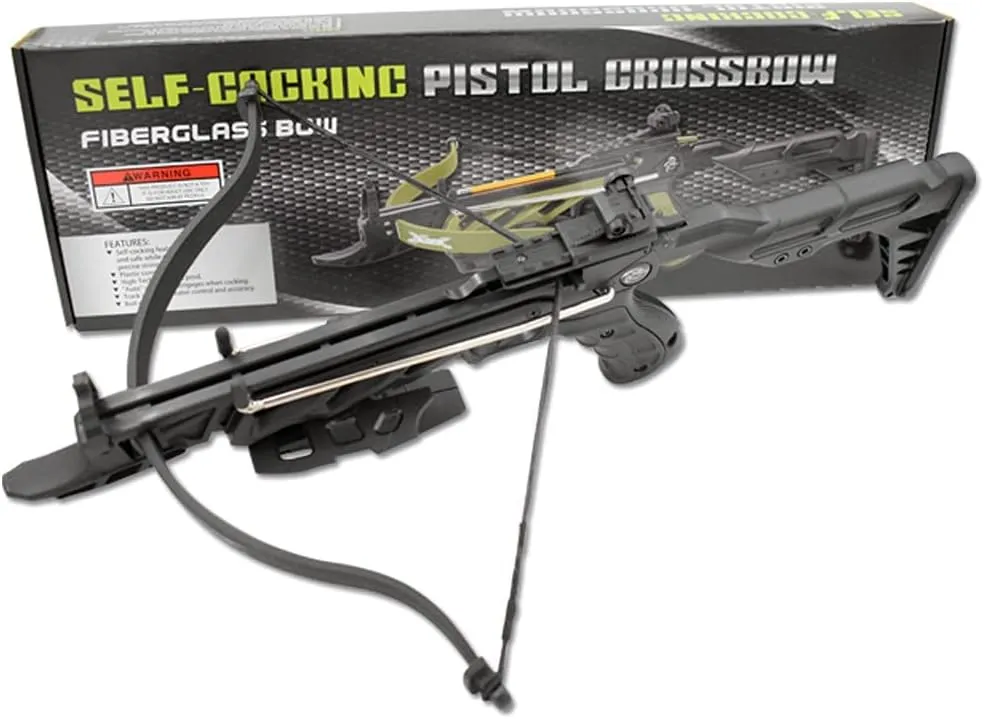 Snake Eye Tactical Cobra-System Self-Cocking-Pistol Crossbow 80 lbs 225 FPS