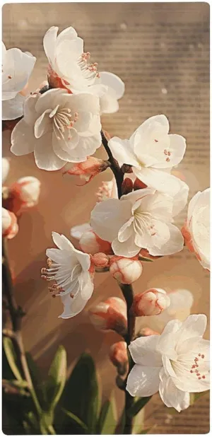 Soft Towels A Peach Blossom Towels for Women Men Lightweight Absorbent Face Towel Comfortable Quick Drying Towels for Bathroom 28.7 X 13.8 in