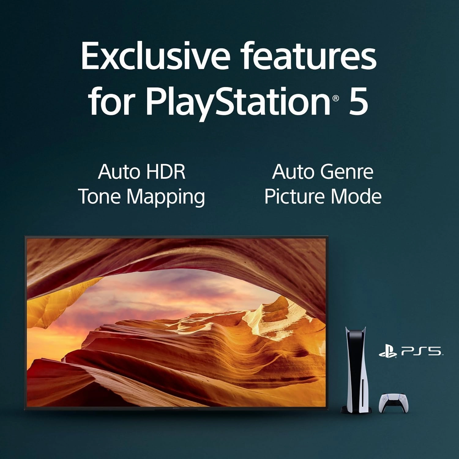 Sony 55 Inch 4K Ultra HD TV X77L Series: LED Smart Google TV KD55X77L- Latest Model, Black