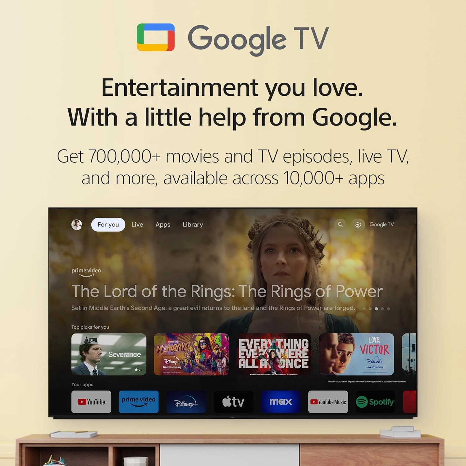 Sony 55 Inch 4K Ultra HD TV X77L Series: LED Smart Google TV KD55X77L- Latest Model, Black