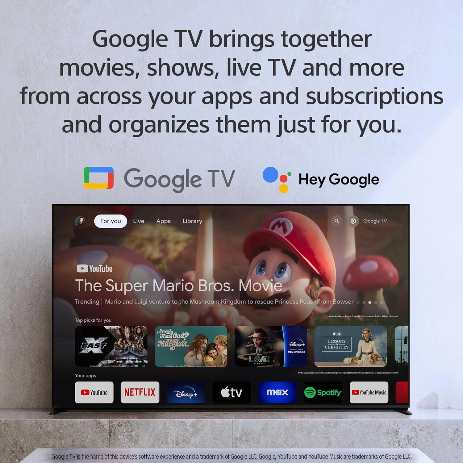 Sony 75 Inch Mini LED QLED 4K Ultra HD TV BRAVIA 9 Smart Google TV with Dolby Vision HDR and Exclusive Features for PlayStation 5 (K-75XR90), 2024 Model