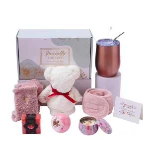 Spa Gift Baskets for Women,Luxury Self Care Gifts for Mom,Get Well Soon Gifts for Friend,Thank You Relaxing Box Gifts for Women 20th,30th,40th,50th,60th 70th 75th Birthday,Anniversary