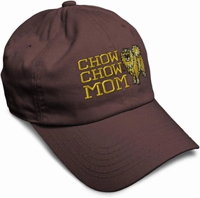 Speedy Pros Soft Baseball Cap Chow Chow Mom Embroidery Dogs Dog Twill Cotton Mom Dad Hats for Men & Women