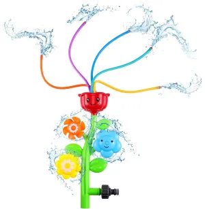 Spinning Sprinkler, 1PC Random Color Water Spray Toy Backyard Spinning Sprinkler Outdoor Water Sprinkler Sprinklers for Yard|38 X 8 X 4 cm