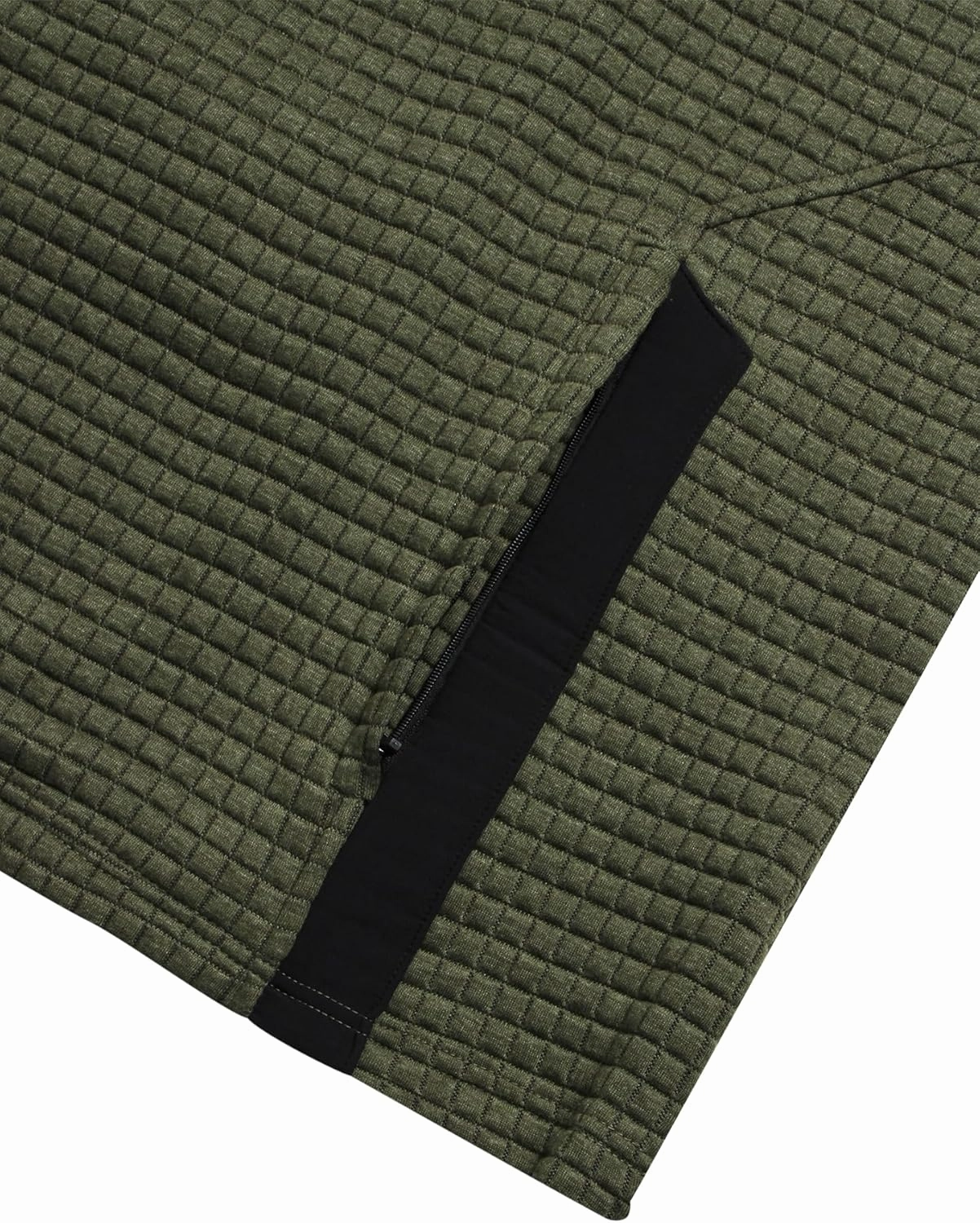 Spyder Mens Quarter Zip Pullover Sweatshirt - Grid Fleece Sweater Workout Shirts for Men - Quarter Zip Pullover Men Apparel