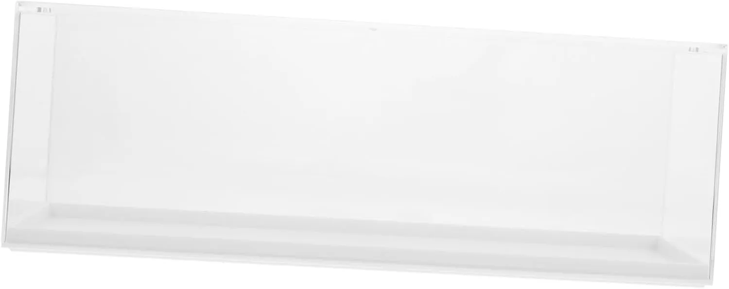 Stackable Showcase Model Display Case White Base Collectible Action Figures Show Display Box