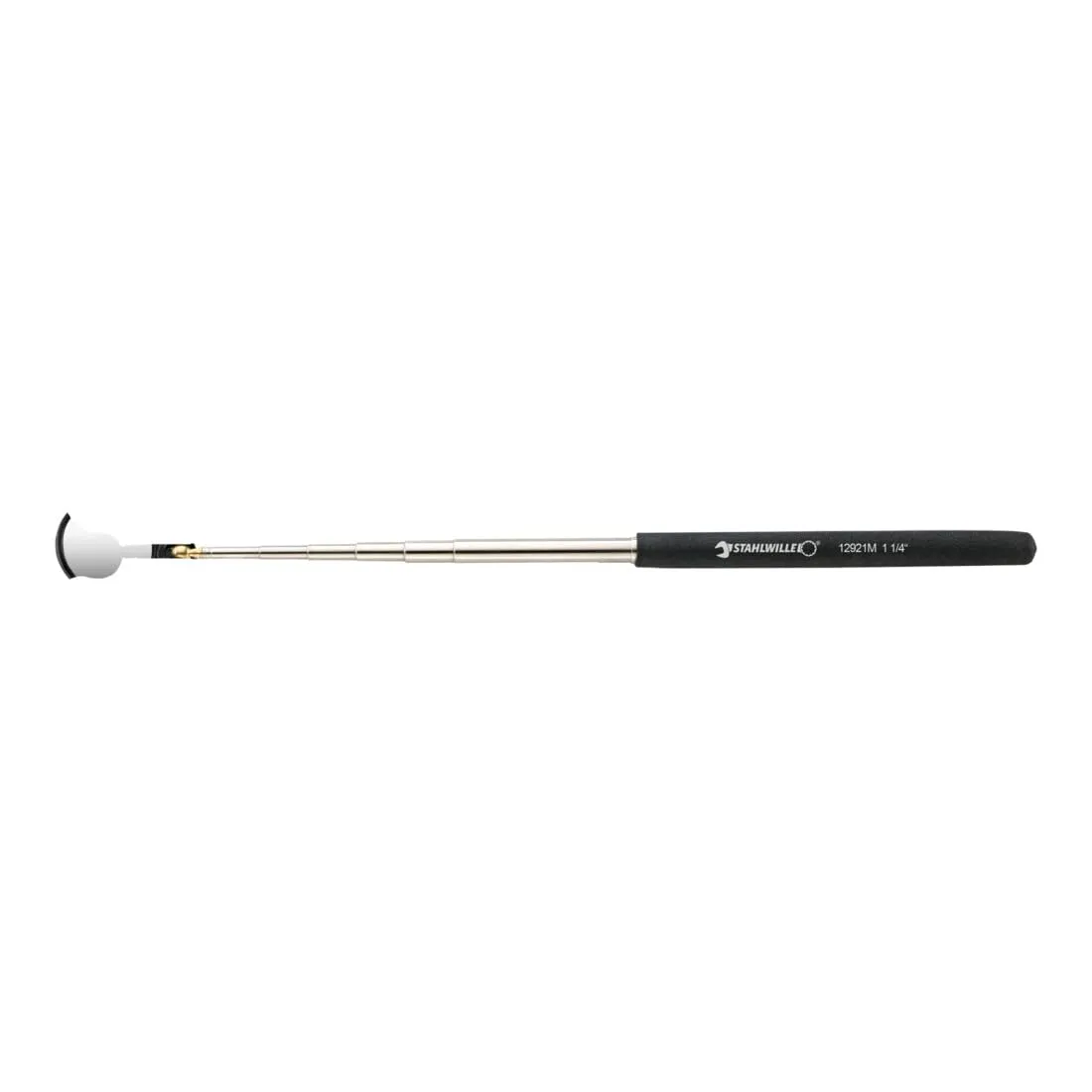 Stahlwille 77401032 Telescopic Stainless Steel Mirror, Size 1-1/4", 32 mm Diameter, Unbreakable Mirrors Made of Stainless Steel (Prevents FOD), No Bolted Joints, Rust-Proof Arm, Made in Germany