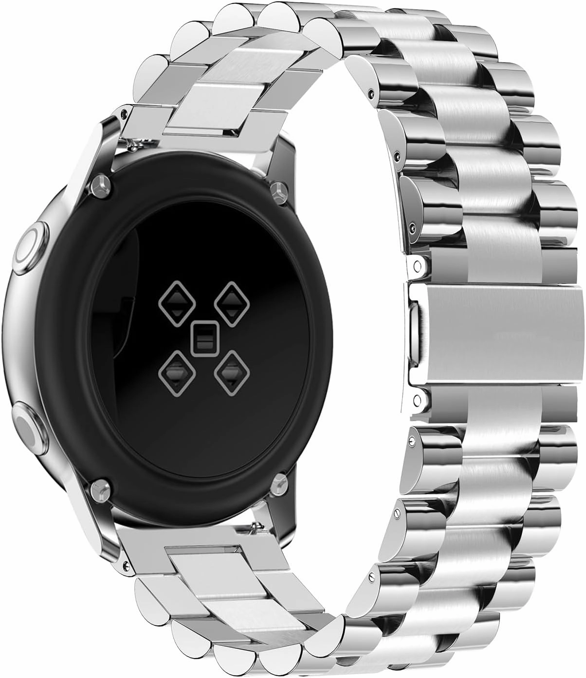 Stainless Steel Watch Band Quick Release 14mm 16mm 18mm 20mm 22mm 24mm Smartwatch Replacement Band for Men Women
