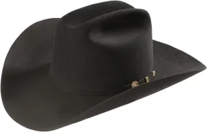 Stetson Black El Presidente 100X Fur Felt Men's Western Hat SFPRES-0140-07
