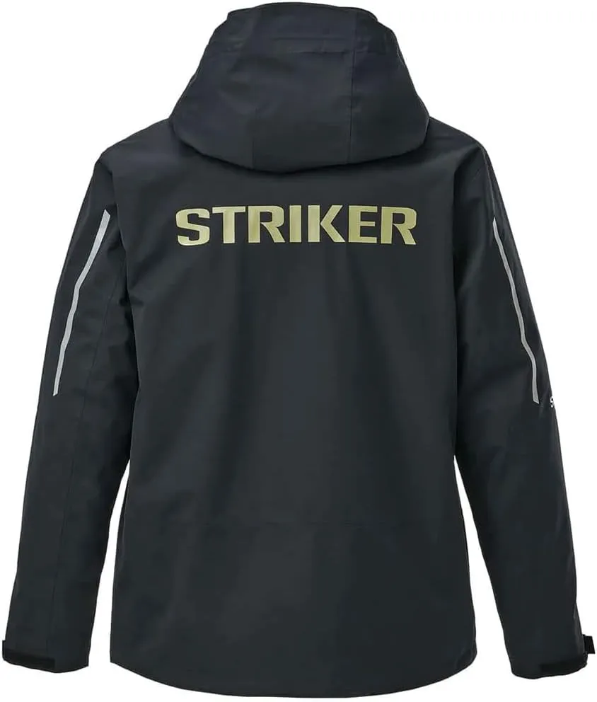 Striker Men's Vortex Durable Breathable Waterproof Outdoor Fishing Rain Pullover with Adjustable Hood & Reflective Elements