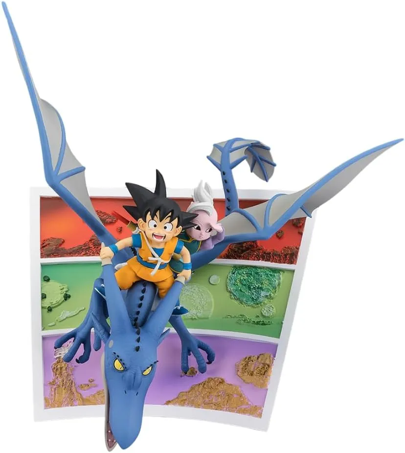 TAMASHII NATIONS - Dragon Ball DAIMA - Son Goku (mini) & Supreme Kai (mini) -Welcome to The Great Adventure!- FiguartsZERO Collectible Figure