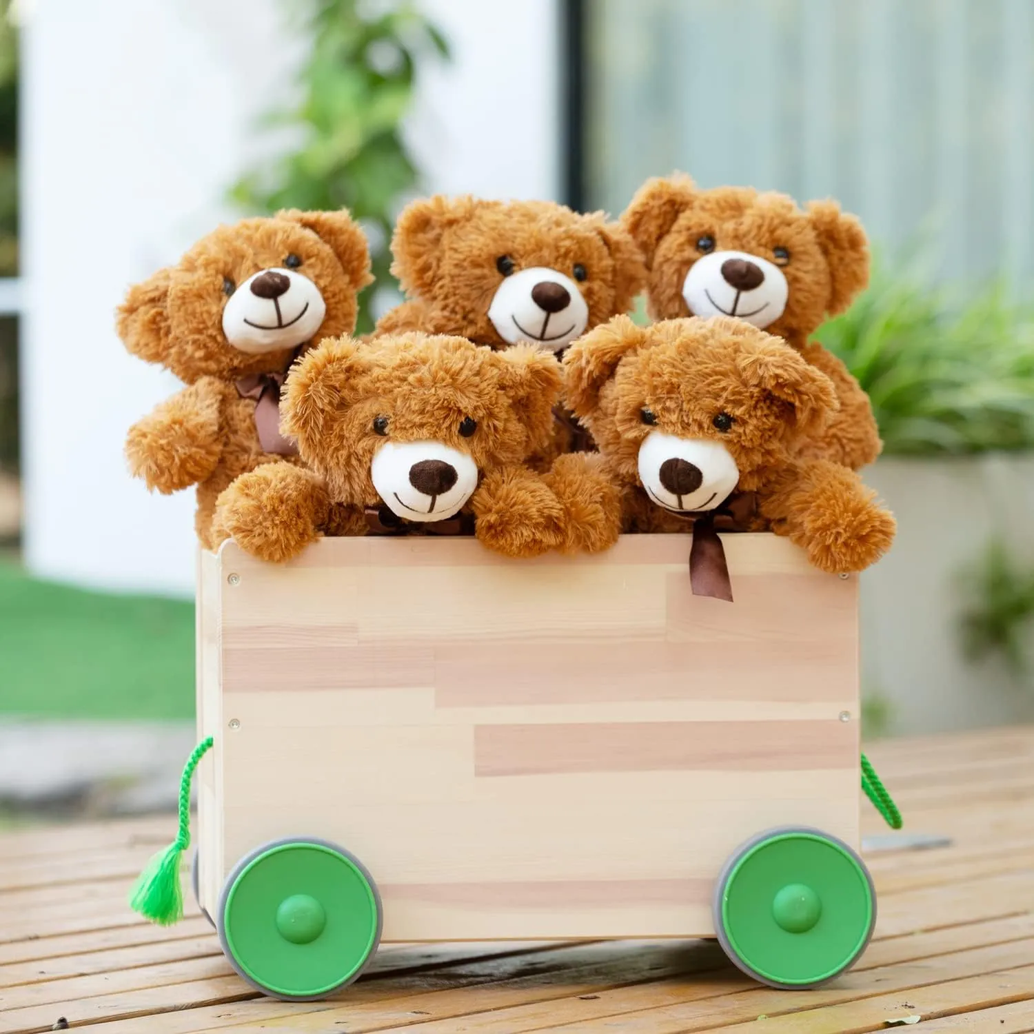 Teddy Bears Bulk 5 Packs Teddy Bear Stuffed Animals Plush Toys Gift for Kid Girlfriend,13.5 Inches Stuffed Bears for Christmas Valentine’s Day Birthday Wedding Party