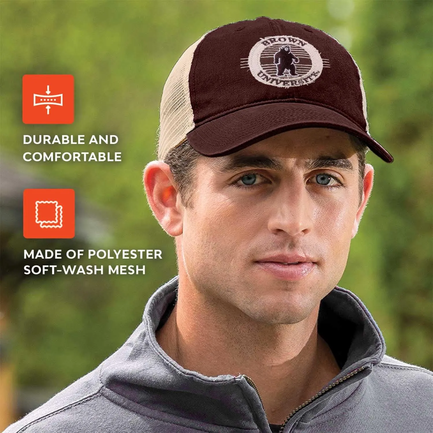 The Game NCAA Snapback - Patch Meshback - Classic Comfort - Adjustable Size - Let Everyone Know which Team You Support