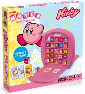 Top Trumps WM03011-ML1-6 Kirby Match Board Game, Pink