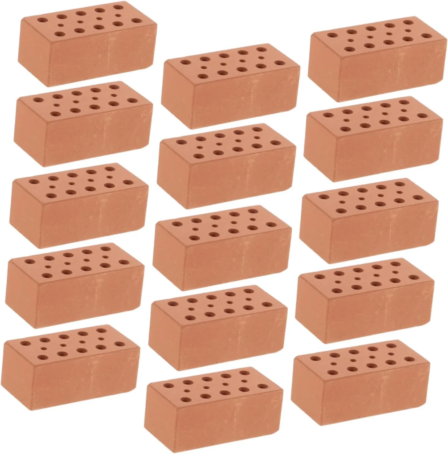 TOYANDONA 40pcs Miniature Brick for DIY Architecture Models Mini Landscaping Accessories for Creative Projects for Adults