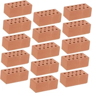 TOYANDONA 40pcs Miniature Brick for DIY Architecture Models Mini Landscaping Accessories for Creative Projects for Adults