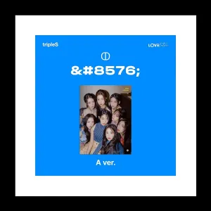 tripleS LOVElution MUHAN ↀ Mini Album A Version 66p Booklet 1ea Special Class Objekt 1ea Sticker 1p Folded Poster on Pack 1p PostCard 1p Visual Card Tracking Sealed