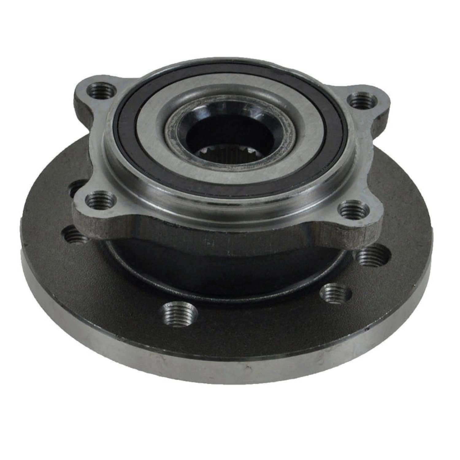 TRQ Front Wheel Hub Bearings Assembly Set Compatible with 2002-2006 Mini Cooper