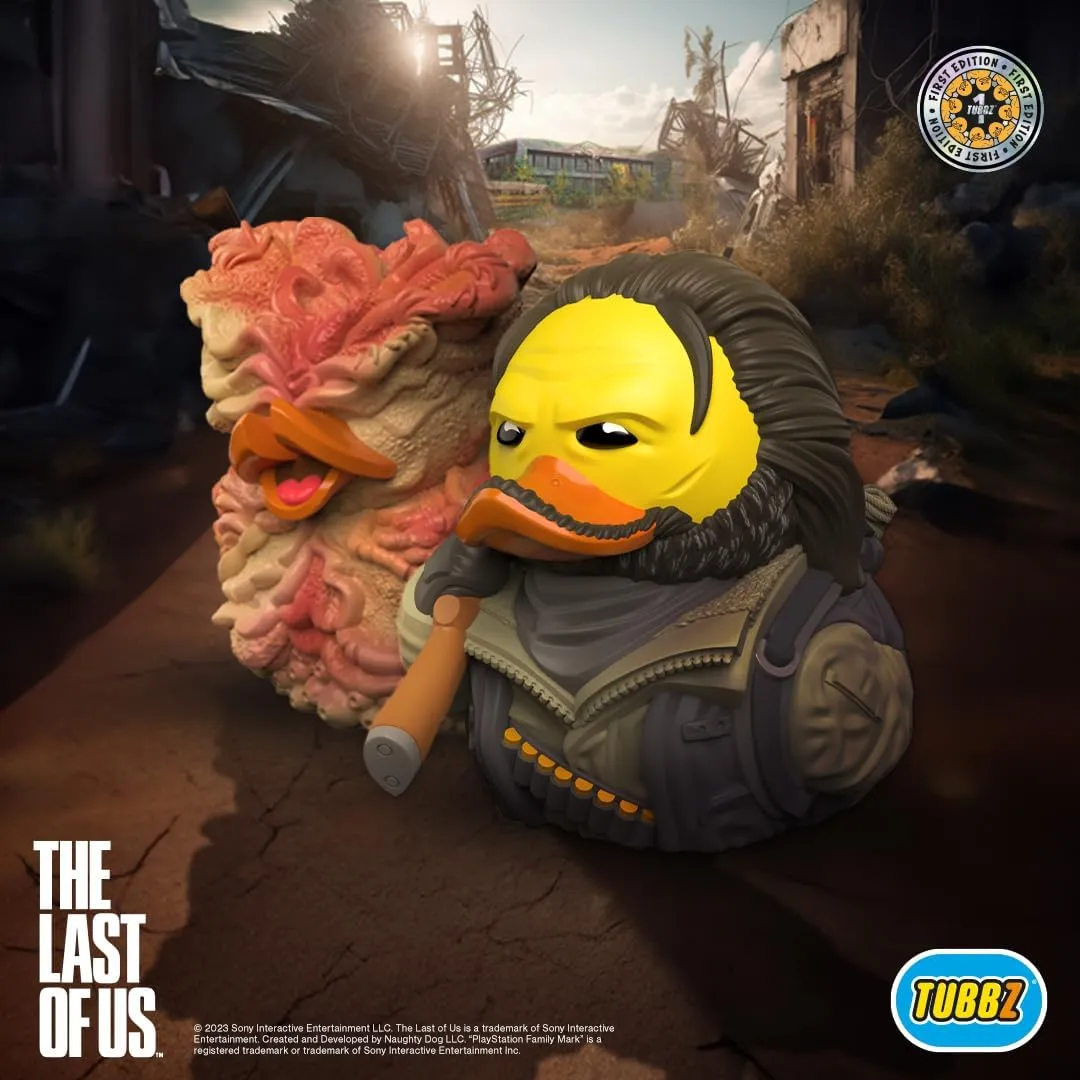 TUBBZ First Edition Bill Collectible Vinyl Rubber Duck Figure - Official The Last of Us Merchandise - Action TV, Movies & Video Games