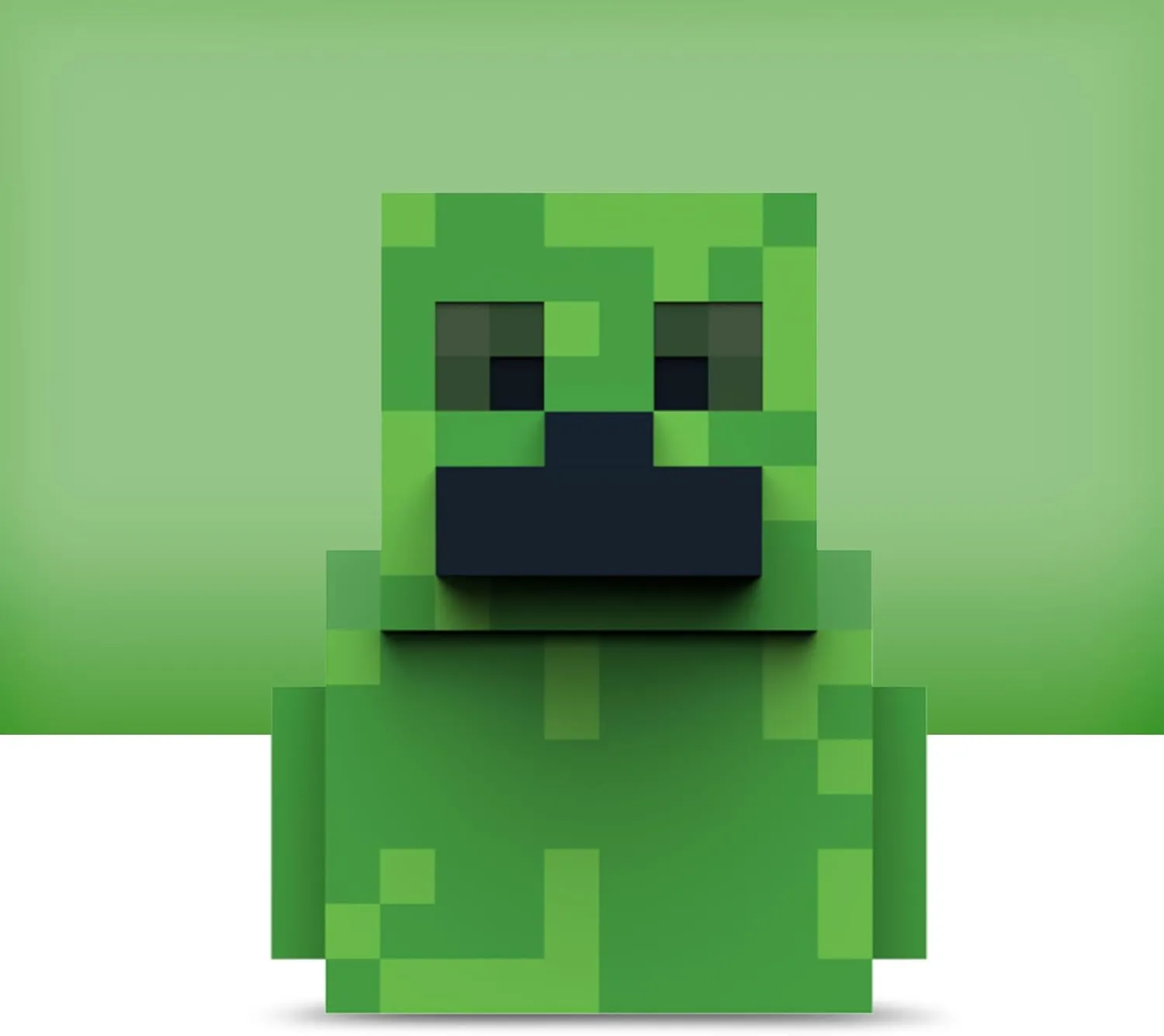 TUBBZ First Edition Creeper Collectible Vinyl Rubber Duck Figure - Official Minecraft Merchandise - TV, Movies & Video Games